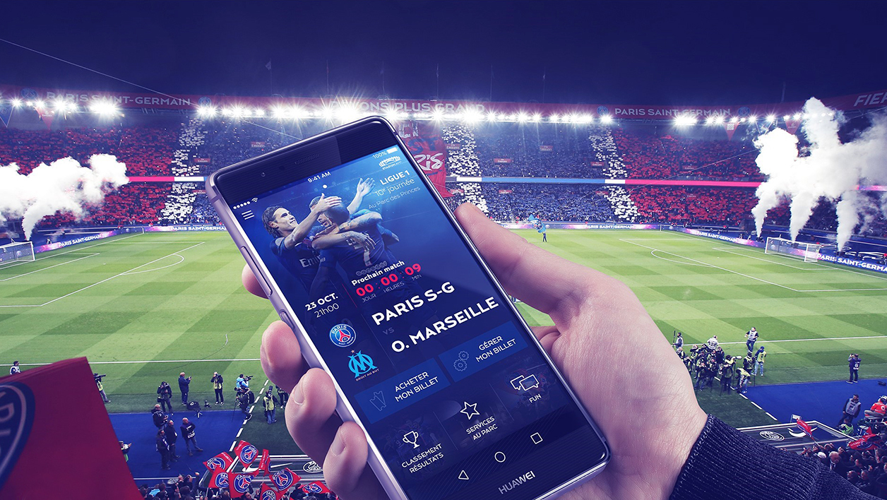 Paris Saint Germain Launches New Stadium App At New Look Parc Des Princes Sports Venue Business Svb paris saint germain launches new