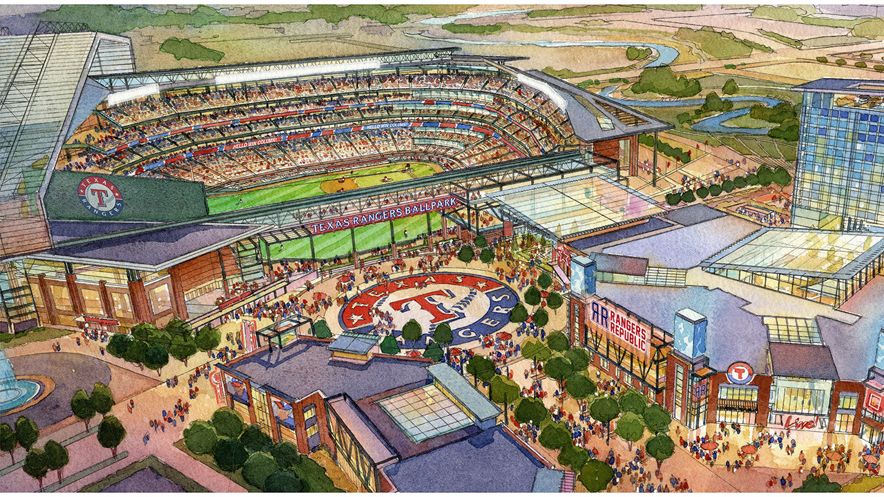 Texas Rangers' new climate-controlled ballpark approved ...