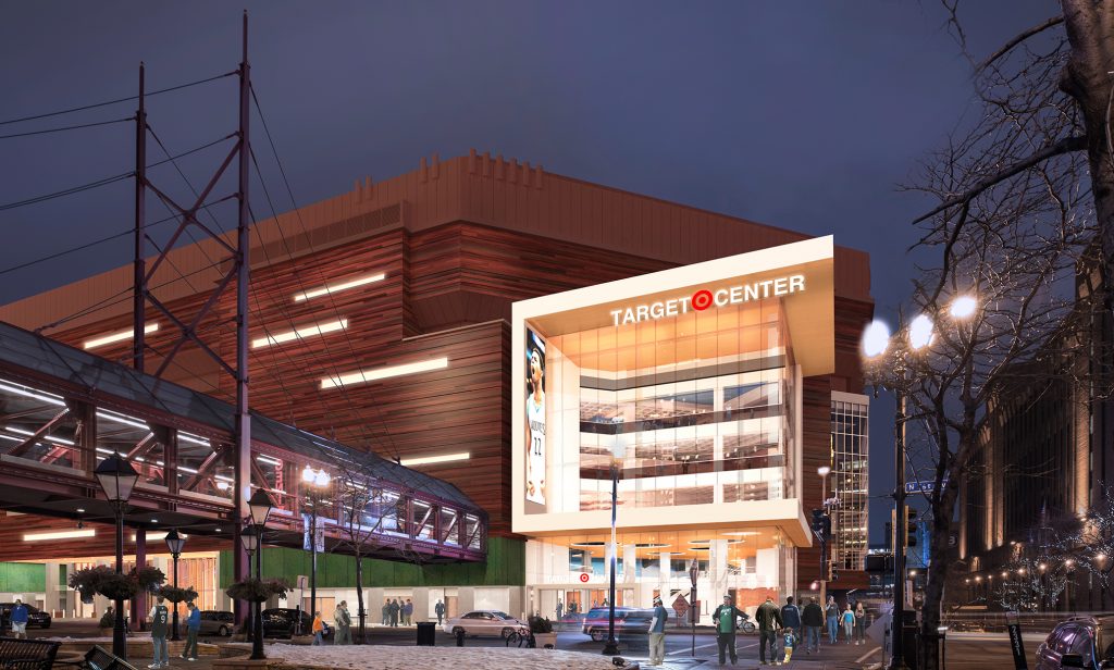 The new & improved Target Center