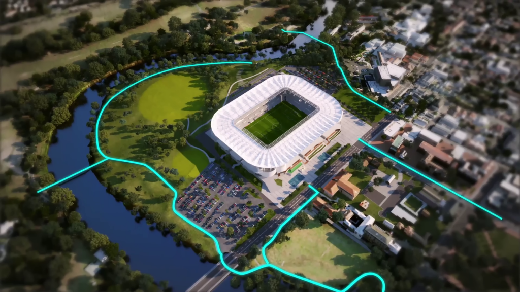 Winning design unveiled for new Parramatta Stadium - Sports Venue ...