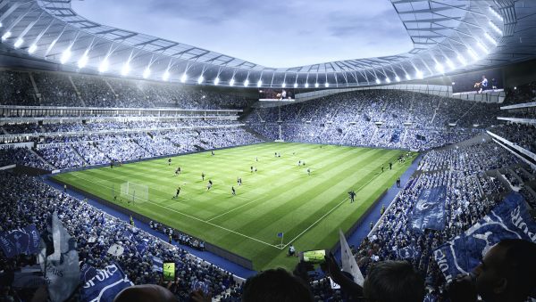 Tottenham Hotspur's new stadium to sport the world's first dividing