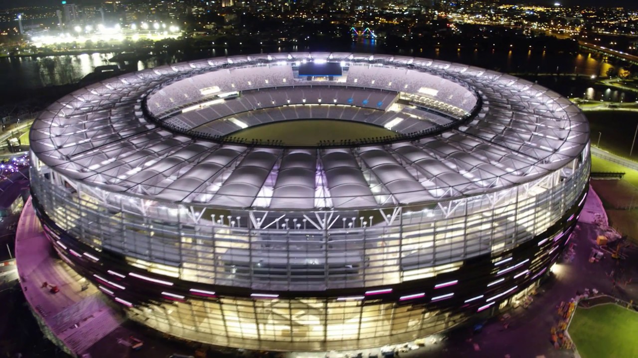 Optus Stadium Light Show Sports Venue Business (SVB)