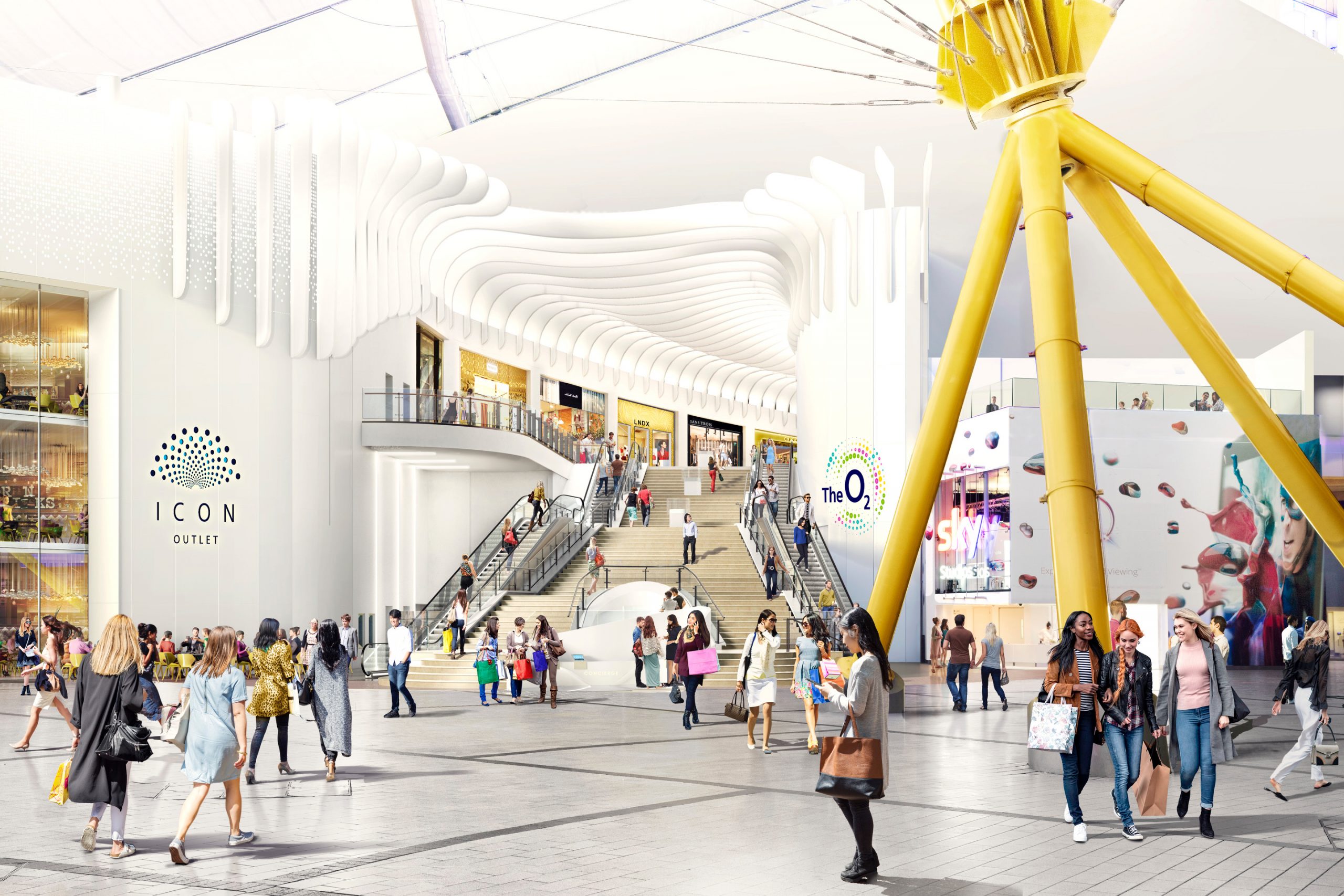 ICON Outlet to add shopping to The O2 