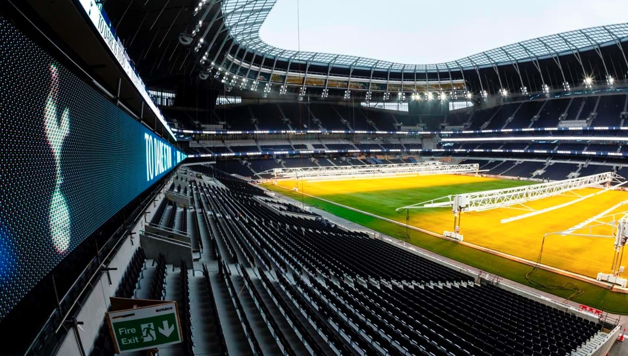 World-first design for pitch grow lights at New Spurs Stadium - Sports ...