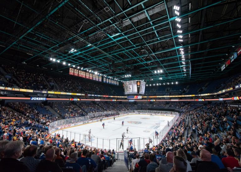 Hartwall Arena unveils bright new lighting system - Sports Venue ...