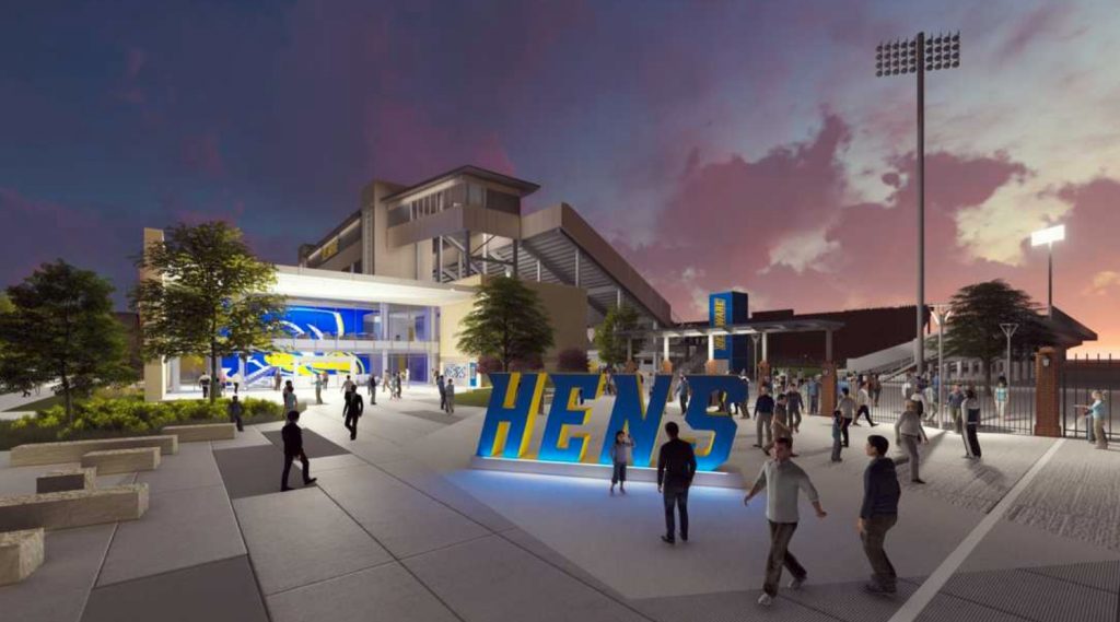 University of Delaware announce US60m facelift for Delaware Stadium