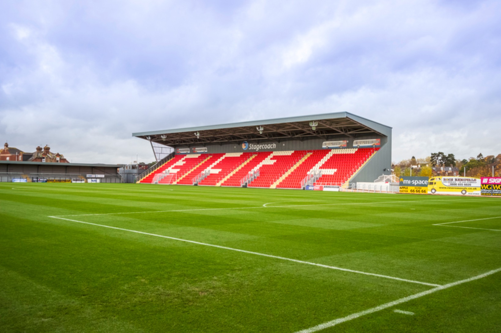 Standing Ovation Exeter City Football Club Stand Redevelopment Sports Venue Business Svb