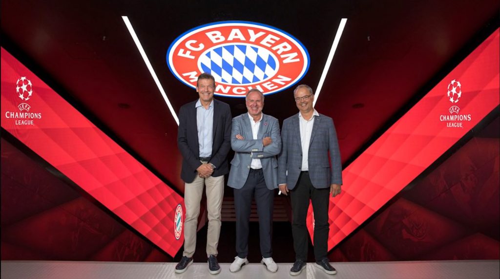 FC Bayern unveil redesigned players' tunnel at Allianz Arena - Sports ...