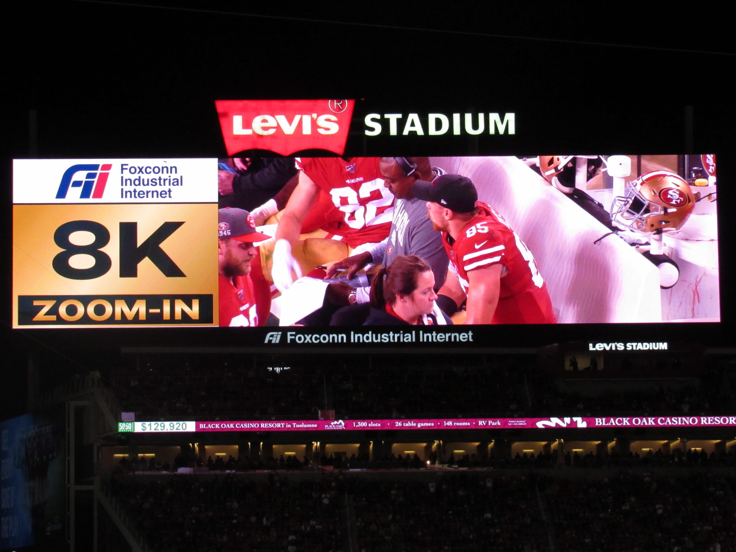 Levi's Stadium To Debut First Fully 8K Video Replay System