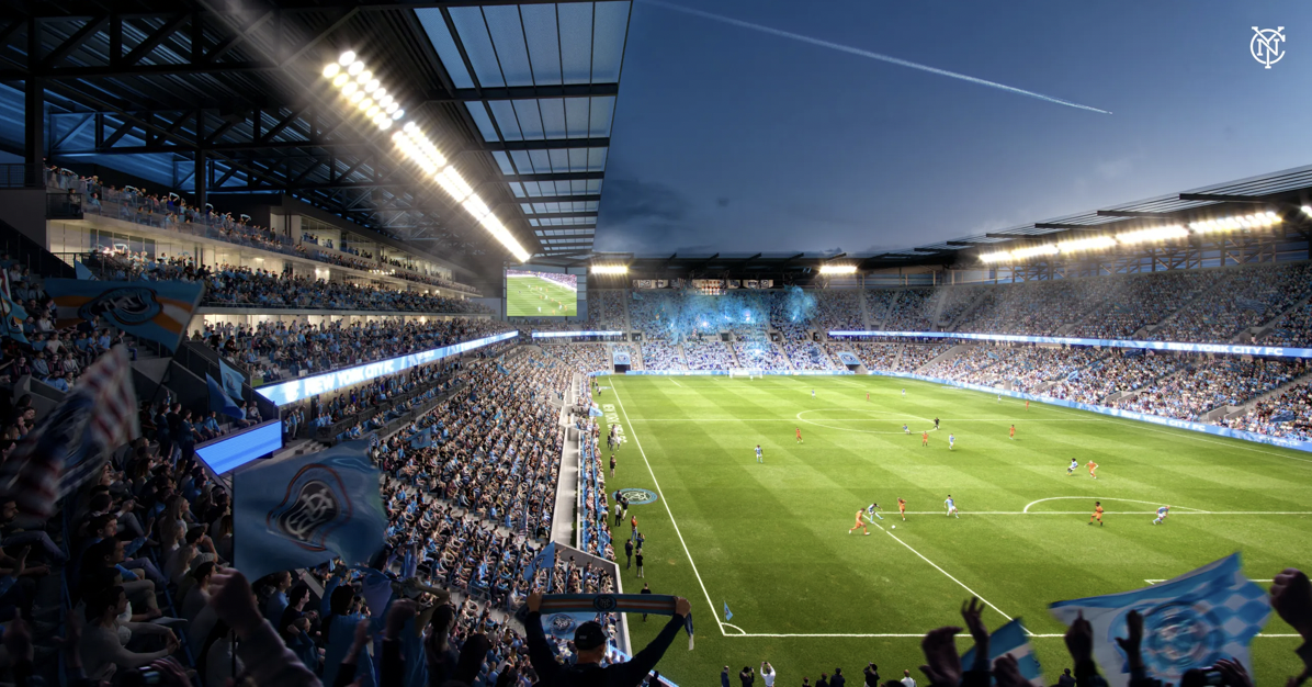 Latest renderings of New York City’s first-ever soccer-specific stadium ...