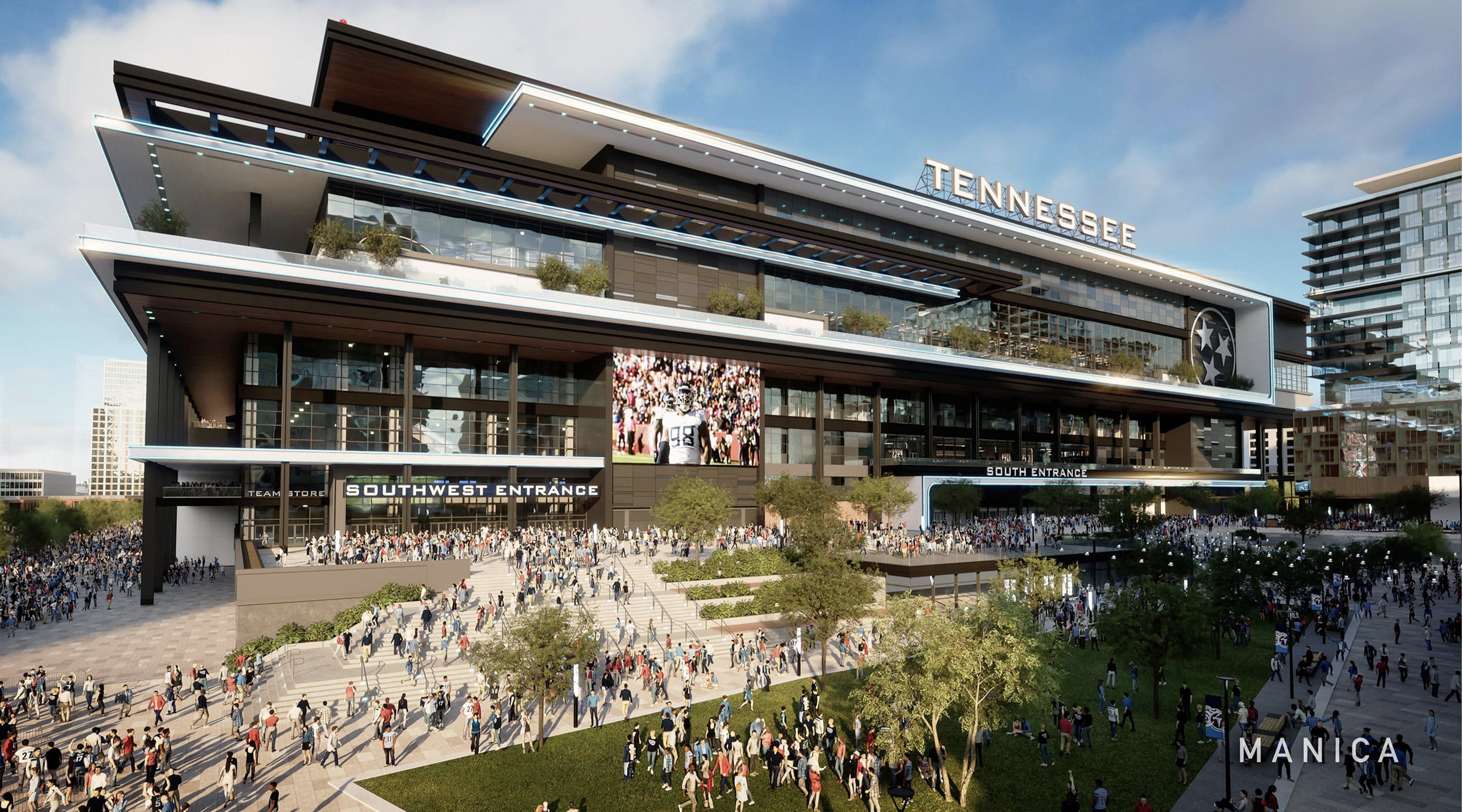 Tennessee Titans Focus On Strengthening Nashville Communities With Plans  For A New Stadium